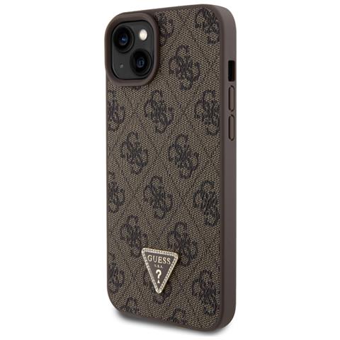Cover Per Iphone 15 Plus Triangle Diamond 4g, Marrone - Foto 1