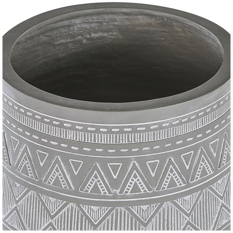 Fioriera 44 X 61 Cm Grigio Chiaro Malaki - Foto 2
