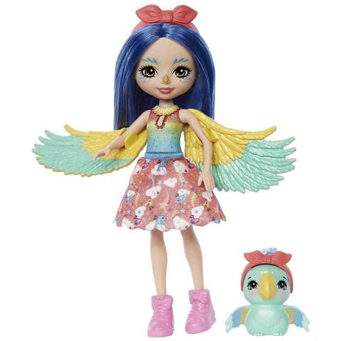 Set Enchantimals - Prita Pappagallo E Flutter, Multicolore - Foto 1