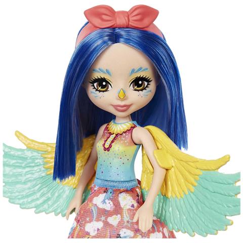 Set Enchantimals - Prita Pappagallo E Flutter, Multicolore - Foto 2