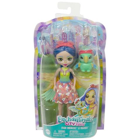 Set Enchantimals - Prita Pappagallo E Flutter, Multicolore - Foto 3