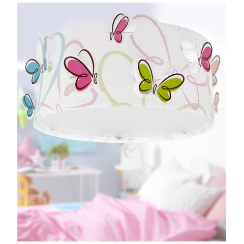Plafoniera Per Bambini Butterfly Farfalla - Foto 1