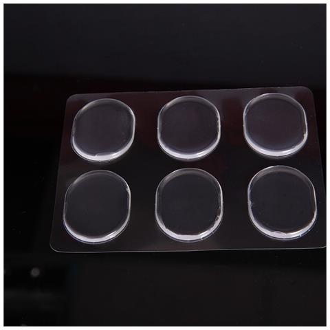 Cuscinetti Per Tallone Trasparenti Cuscinetti Per Scarpe Blister, Adesivi Per Piedi In Gel Da 5 Confezioni - Foto 2