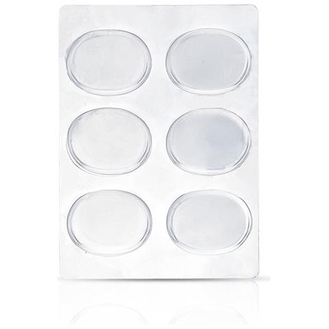 Cuscinetti Per Tallone Trasparenti Cuscinetti Per Scarpe Blister, Adesivi Per Piedi In Gel Da 5 Confezioni - Foto 1