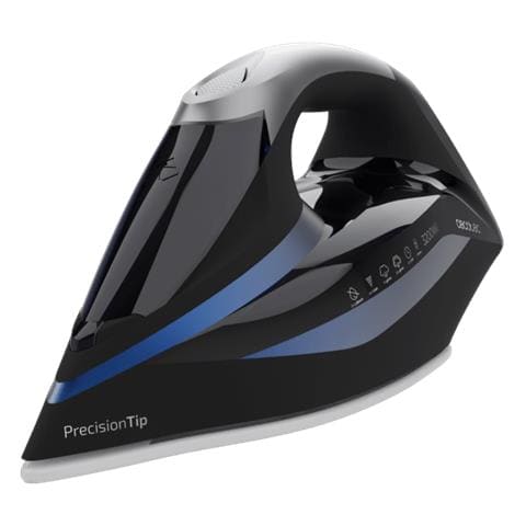 IronHero 3200 Double Steam i-Pump Ferro a vapore 3200 W Nero, Blu scuro - Foto 1