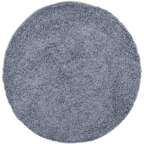 Tappeto Shaggy Pamplona A Pelo Lungo Moderno Blu 280 Cm - Foto 2