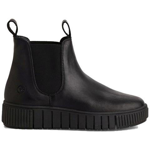 Chelsea Booties Stivaletti Pelle Scarpe Donna Nero Eu 36, 1-25403-43 003 - Foto 2