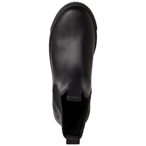 Chelsea Booties Stivaletti Pelle Scarpe Donna Nero Eu 36, 1-25403-43 003 - Foto 3