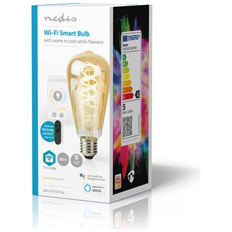 SmartLife lampada LED Bianco freddo, Bianco caldo 4,9 W E27 G - Foto 6
