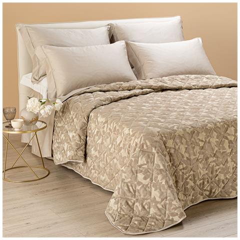 Copriletto Trapuntato Matrimoniale Dreaming Nabucco In Raso Jacquard Colore Grigio Misura Matrimoniale - Foto 5