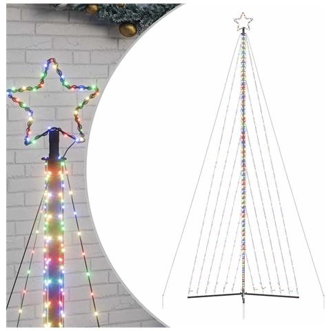 Albero di Natale a LED 789 LED Colorato 476 cm - Foto 1