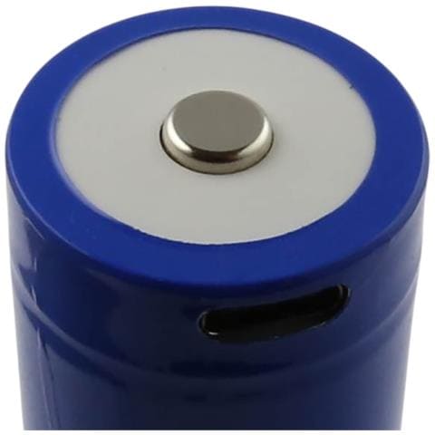 Batteria 3.7v 5000mah Li-ion 18.5wh Compatibile 26650 Con Porta Usb-c Ricaricabile - Foto 2