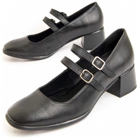 Mocassino Tacco Moccasiah3 Nero. - Foto 1