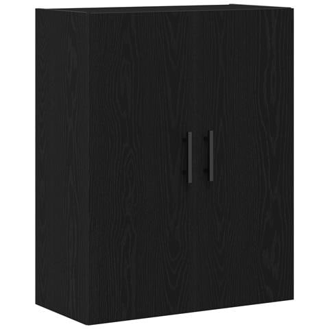 Armadio da Muro  Nero Quercia 69,5x34x90 cm Legno Ingegnerizzato - Foto 1