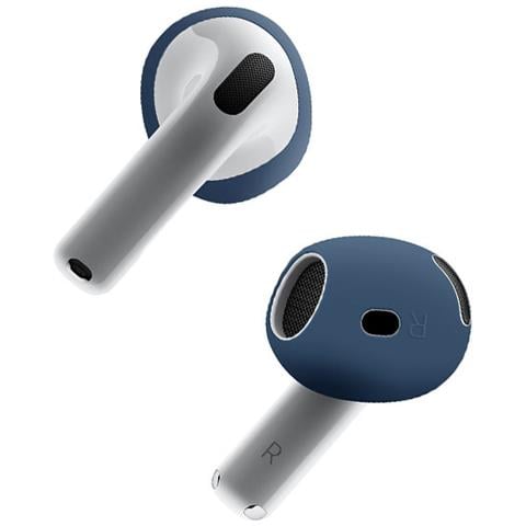 Cuscinetti Auricolari In Silicone Per Apple Airpods 4 - Set Da 2 Paia: Comfort E Protezione Blue - Foto 2