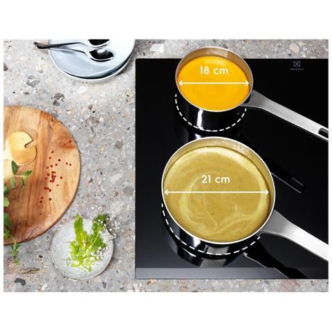 949 492 859 piano cottura Bianco Da incasso 60 cm Piano cottura a induzione 3 Fornello (i) - Foto 2