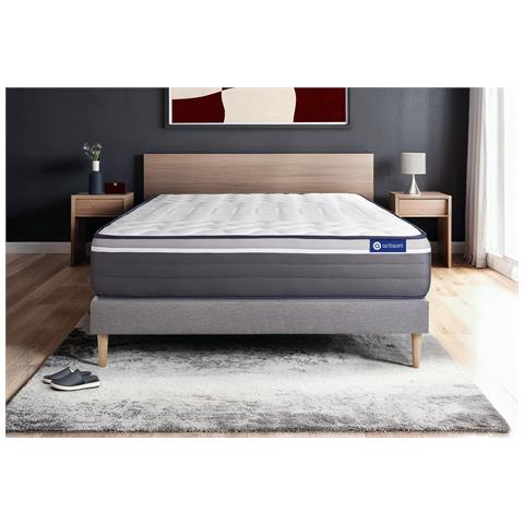 Kit Rete E Materasso Matrimoniale Actilatex Plus 200x200cm - Spessore : 26cm - Lattice E Memory Foam- Molto Rigido - Foto 1