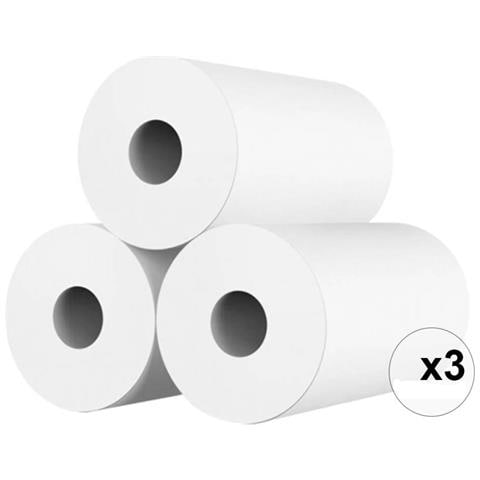 Confezione Da 3 Rotoli Di Stampa Per Macchine Fotografiche, Bianco - Foto 2