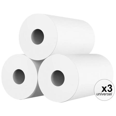 Confezione Da 3 Rotoli Di Stampa Per Macchine Fotografiche, Bianco - Foto 1