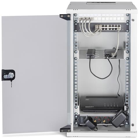 Set di rete SOHO Pro, 254 mm (10") - 12U, 315 x 300 mm (L x P) - Foto 3