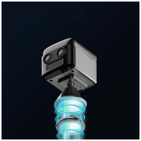 Telecamera Wifi A Doppia Lente A Basso Consumo: 3mp, Accesso Remoto, Visione Notturna, Monitoraggio Animali Domestici - Foto 2