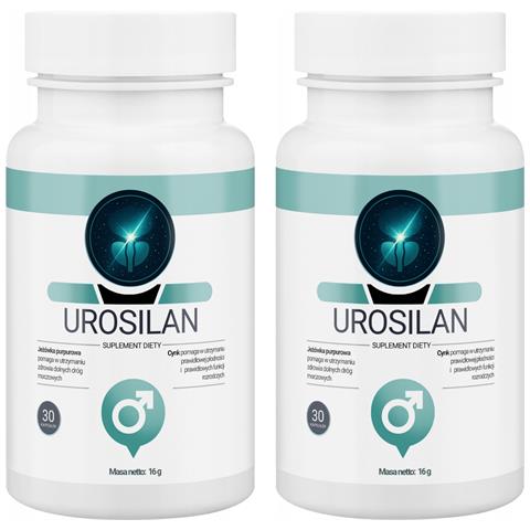 2x Urosilan - Integratore Per La Salute Della Prostata E Delle Vie Urinarie 30 Capsule - Foto 1