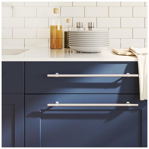 Maniglie per Mobili 20 pz Argento 320 mm in Acciaio Inox - Foto 2