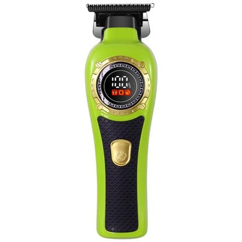 Tagliacapelli Professionale Verde Per Incisioni - Regolabarba Cordless Con Display Lcd - Foto 2