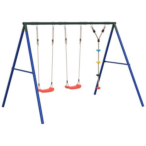 Set Gioco da Esterno con Altalene e Altalena a Disco - Foto 1