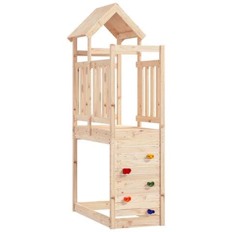 Torre da Gioco Marrone 53 x 110,5 x 214 cm Pino massello - Foto 1