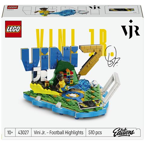 Editions 43027 Vini Jr. - Highlights Calcistici, Giocattolo 3D da Esposizione con Minifigure da Collezione, Regalo 10+ - Foto 1
