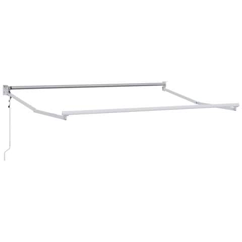 Struttura della tenda elettrica retrattile Bianco 2,5 x 2 m - Foto 1
