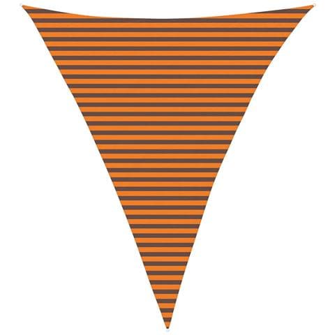 Vela da ombra solare Arancione e Marrone 4 x 5 x 5 m - Foto 1