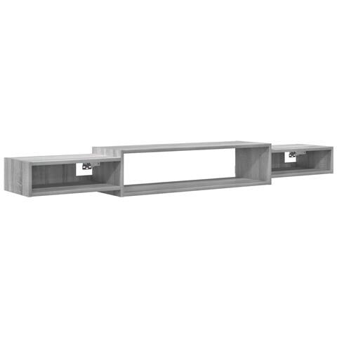 Mobile TV da Parete A parete Sonoma grigio 180 x 28 x 21 cm - Foto 1