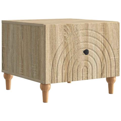Tavolino da salotto con cassetto Rovere Sonoma 49 x 50 x 40 cm - Foto 1
