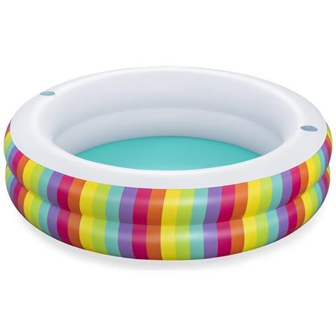 54443 piscina fuori terra Piscina gonfiabile Piscina rotonda Multicolore - Foto 1