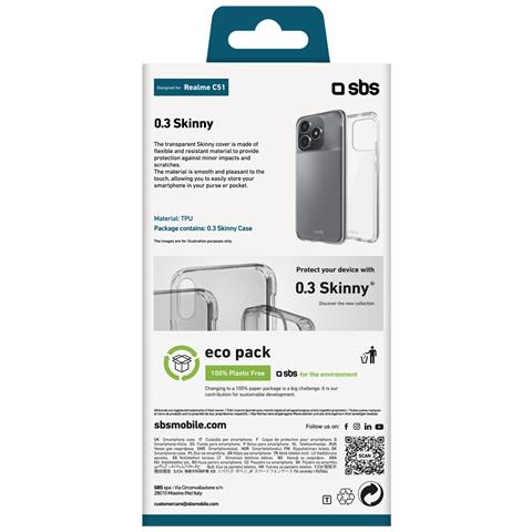 TESKINREC51T custodia per cellulare 17,1 cm (6.74") Cover Trasparente - Foto 3