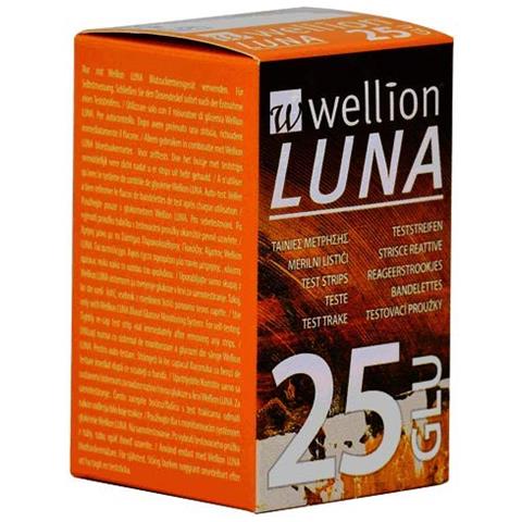 Luna - 25 Strisce Reattive Per Il Controllo Della Glicemia - Foto 1