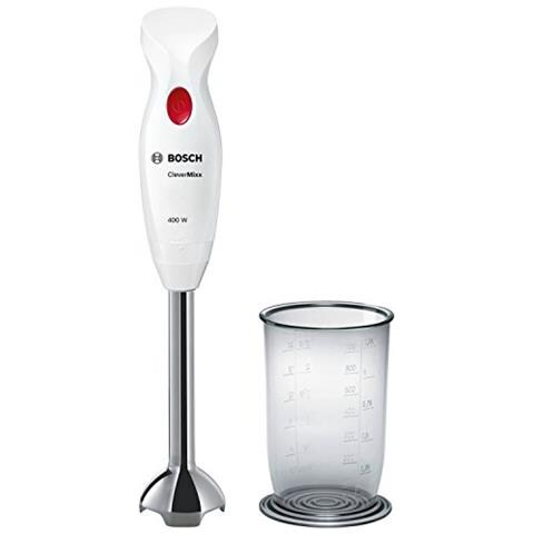 MSM24100 Frullatore ad immersione 400W Acciaio inossidabile, Bianco frullatore - Foto 1