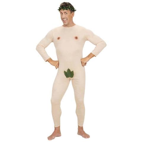 Costume Adamo Uomo Nudo Per Adulto - Taglia: Large - Foto 1