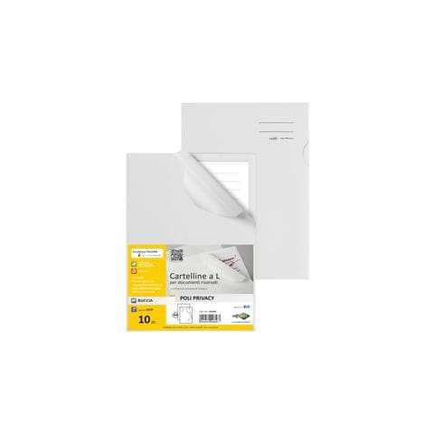 10 Cartelline A L Per Documenti Riservati Poli Privacy - Foto 1