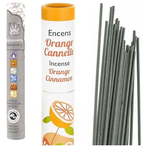 Incenso Cannella-arancione + Incenso Naturale Ayurvedico - Foto 2