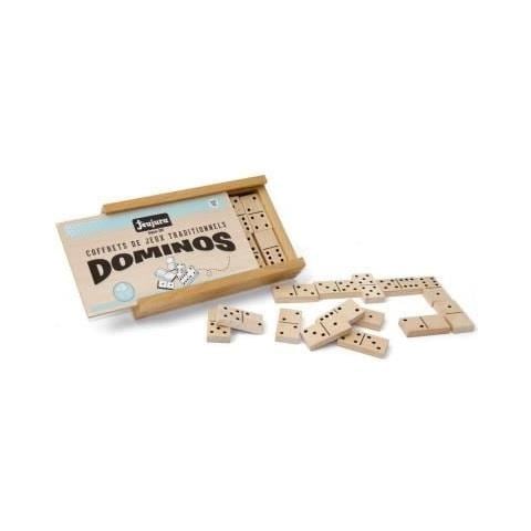 Jeujura Jeujuraj8142 Domino Gioco In Scatola Di Legno - Foto 3