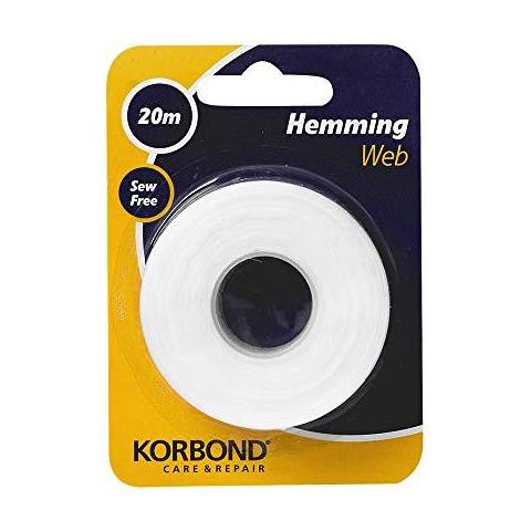 Hemming Web 20m X 2cm Legame Affettivo E Progetti Del Mestiere - No Cucire Richiesto - Ideale Per Orli Jeans Pantaloni Da Lavoro Badge Scuola Clothes - Foto 1