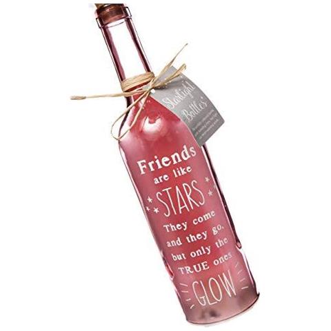 Boxer Da Regalo Light-up Led Vetro Starlight Bottiglia Bello Decorativo Articoli Per La Casa Perfetta Per Il Vostro Amico Completo Di Tag Splendido Regalo Rosa - Foto 2