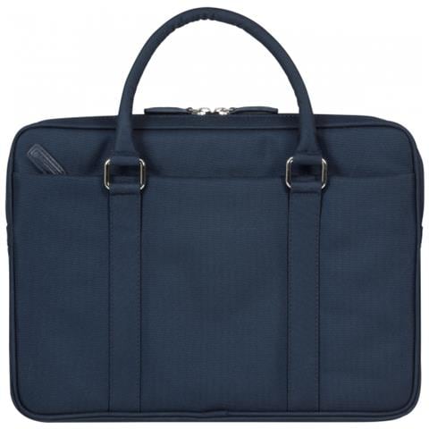Borsa Stelvio 14"" Nylon Riciclato Blu - Foto 2