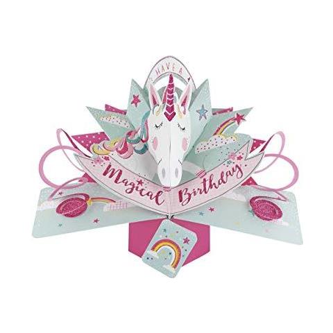 Second Nature Pop Up Compleanno Di Carte Con Un Unicorno - Foto 1