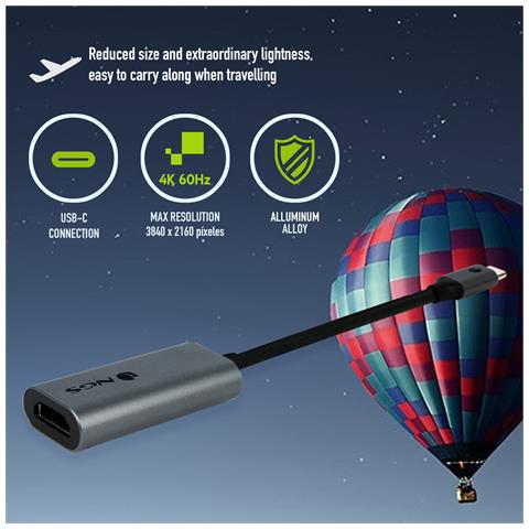 Adattatore Da Usb-c A Hdmi 4k Wonderhdmi 8435430618549 - Foto 2