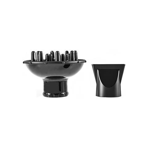 Asciugacapelli Adler Ad 2244 2000 W, Numero Di Impostazioni Di Temperatura 3, Funzione Ionica, Ugello Diffusore, Nero - Foto 2