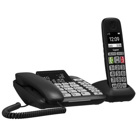 Dl780 Plus Telefono Analogico / dect Identificatore Di Chiamata Nero - Foto 2